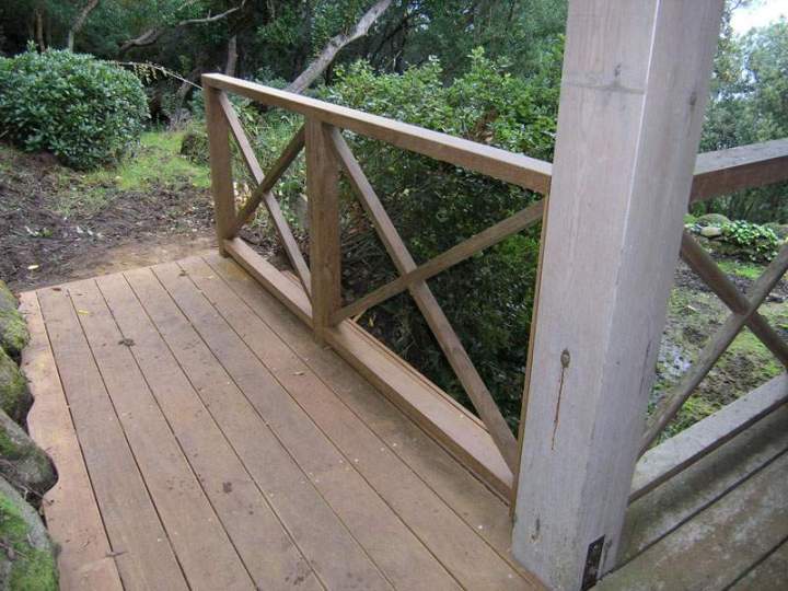 Terrasse bois contemporaine Ajaccio