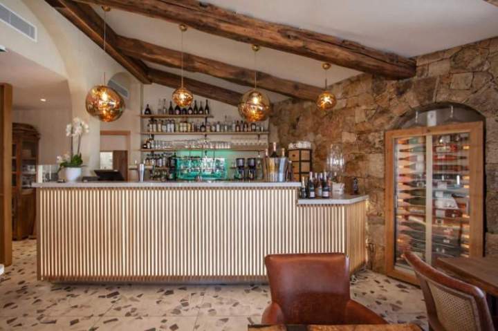 Comptoir de bar restaurant Ajaccio