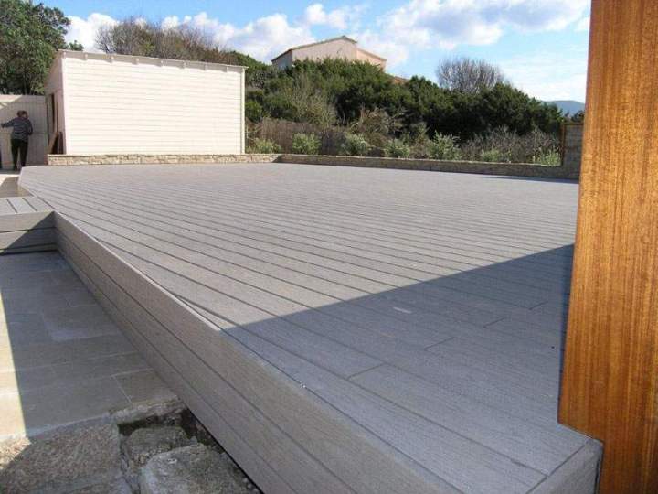 Terrasse bois design Ajaccio