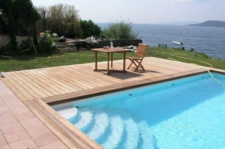 Terrasse bois haut de gamme Ajaccio