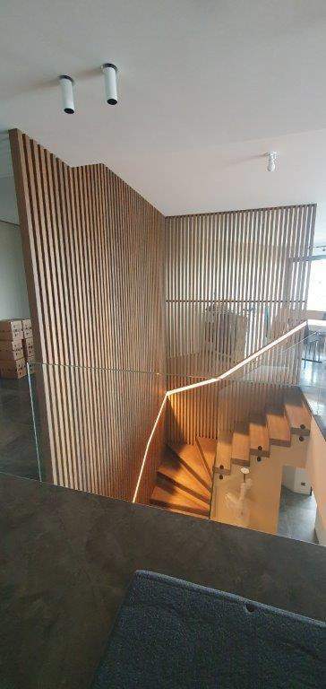 Aménagement escalier en bois Ajaccio