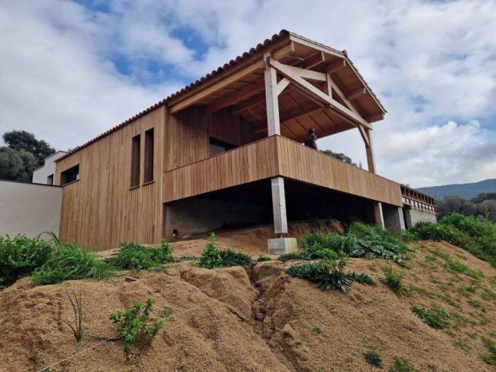 Construction habitation en bois Ajaccio