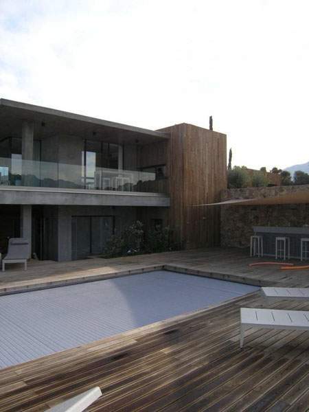 Terrasse bois artisanale Ajaccio