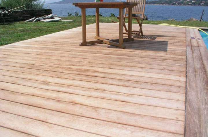 Construction terrasse maison Ajaccio