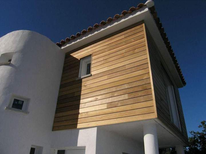 Conception bardage extérieur en bois Ajaccio