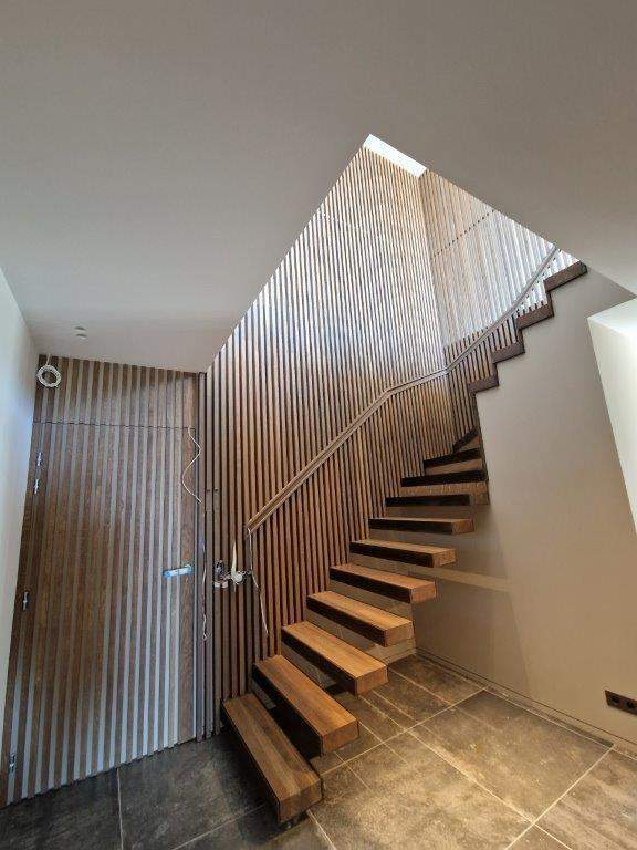 Construction escalier en bois intérieur Ajaccio