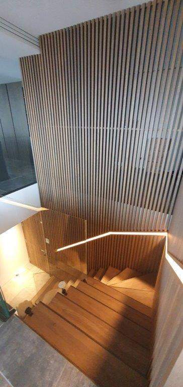 Conception escalier en bois Ajaccio