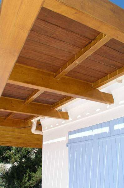 Installation plafond en bois Ajaccio