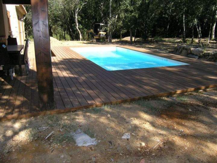 Terrasse bois artisanale sur mesure Ajaccio