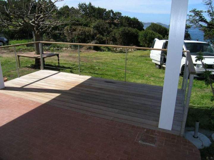 Terrasse bois style contemporain Ajaccio